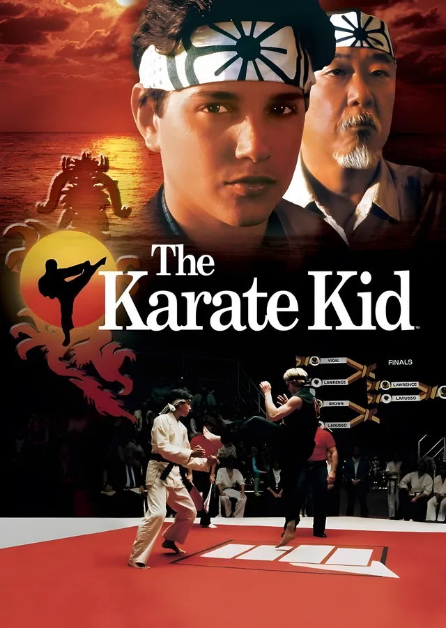 The Karate Kid - 1984 metal tablo