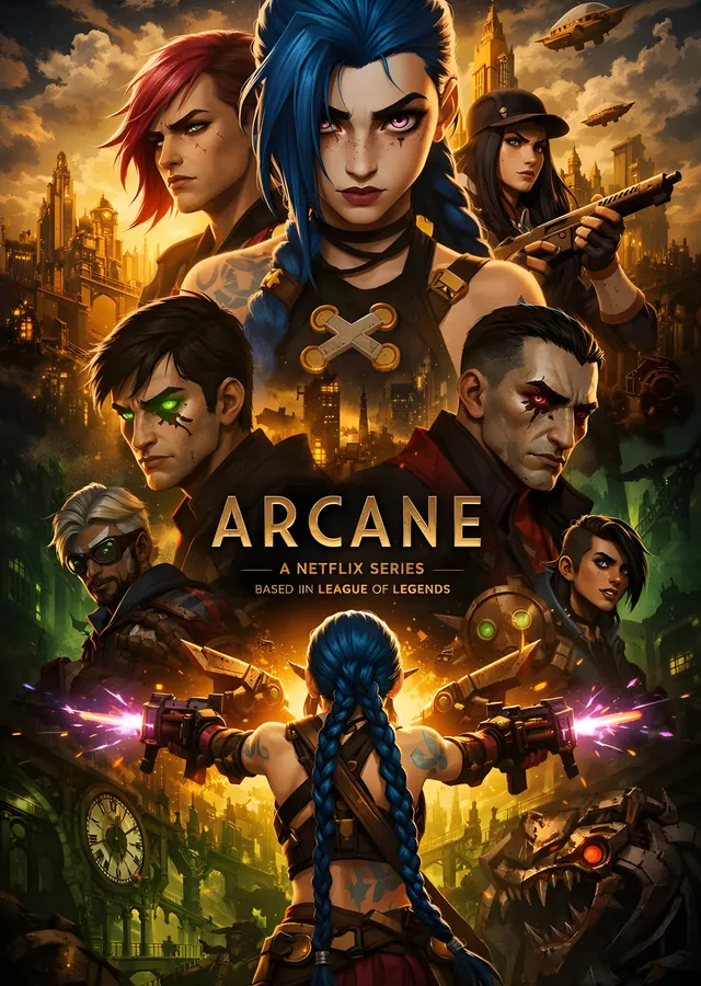Arcane: Sezon metal tablo