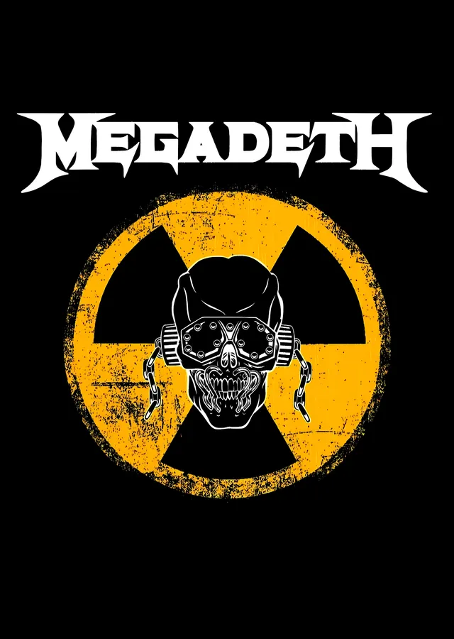 Megadeth: Nükleer Kafatası metal tablo