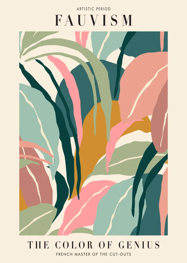 Fauvism: The Color of Genius metal tablo