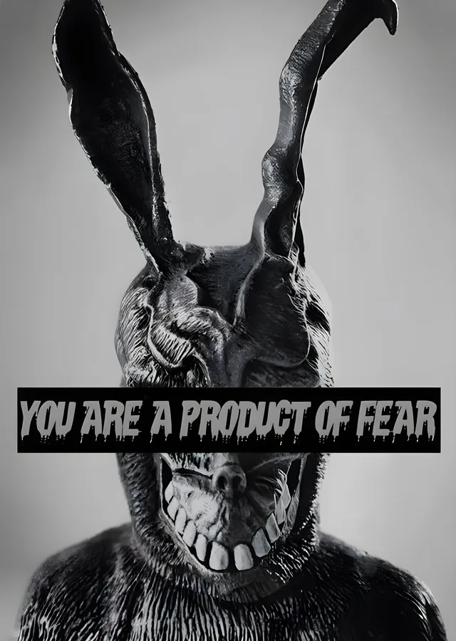 Donnie Darko: You Are a Product of Fear metal tablo