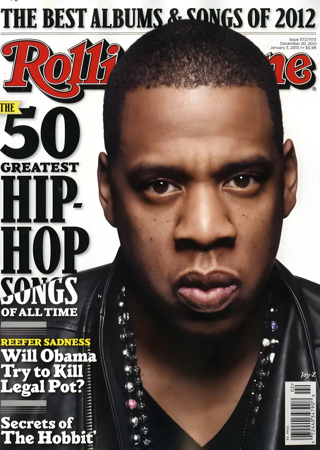 Rolling Stone: Jay-Z metal tablo