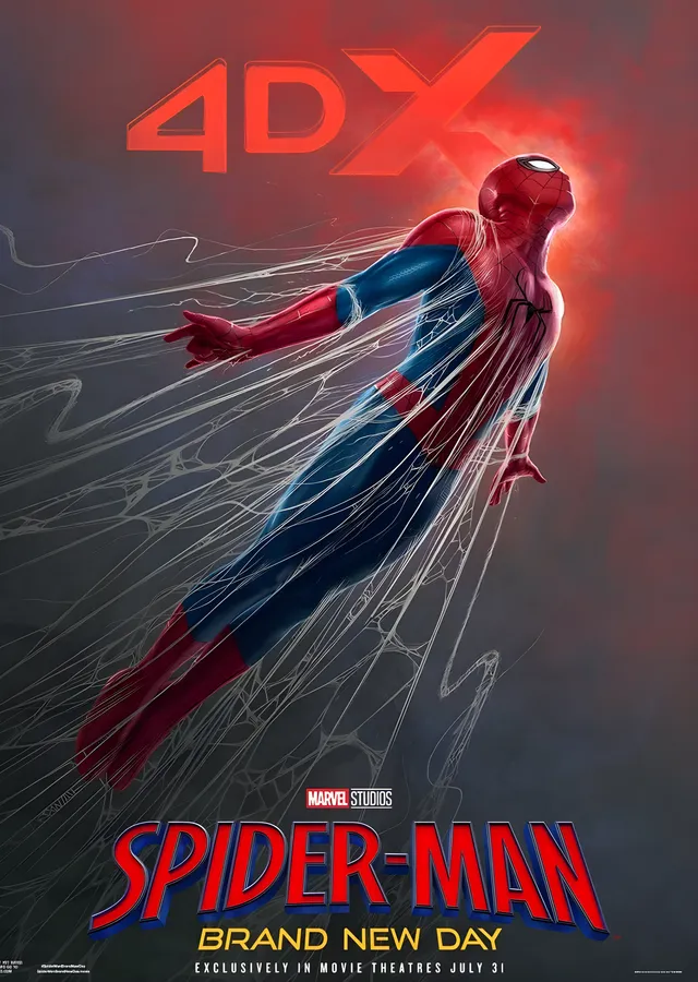 Spider-Man: 4DX metal tablo