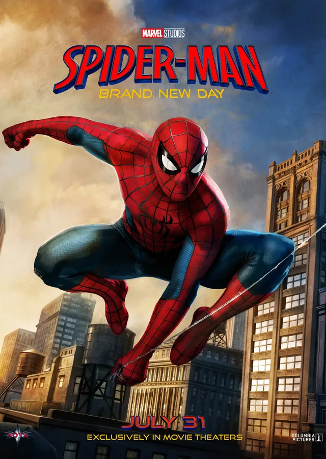 Spider-Man: Mavi Gökyüzü metal tablo