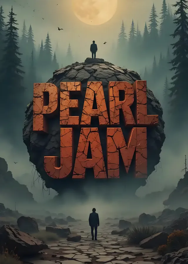Pearl Jam: Sisli Orman metal tablo