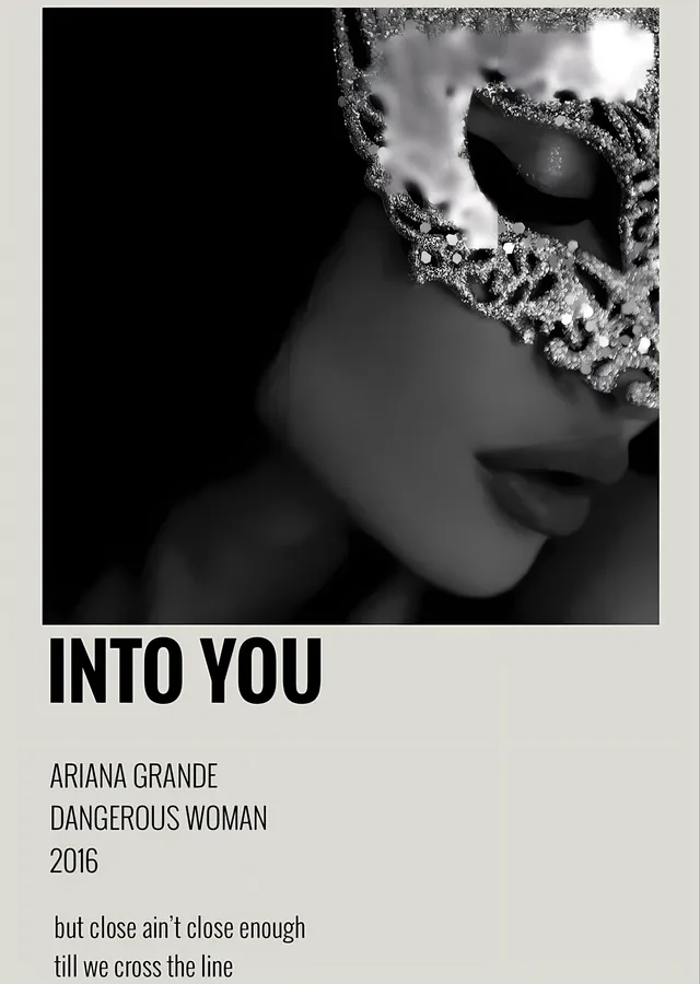 Ariana Grande - Into You metal tablo