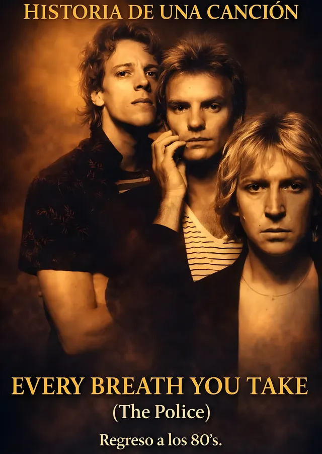 The Police: Every Breath You Take metal tablo