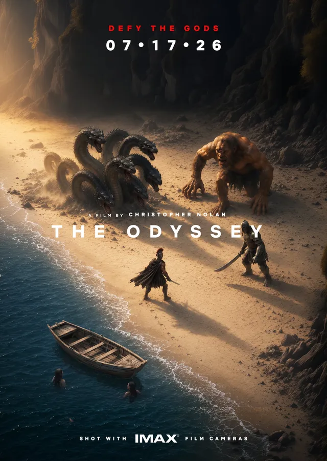 The Odyssey - Defy the Gods metal tablo