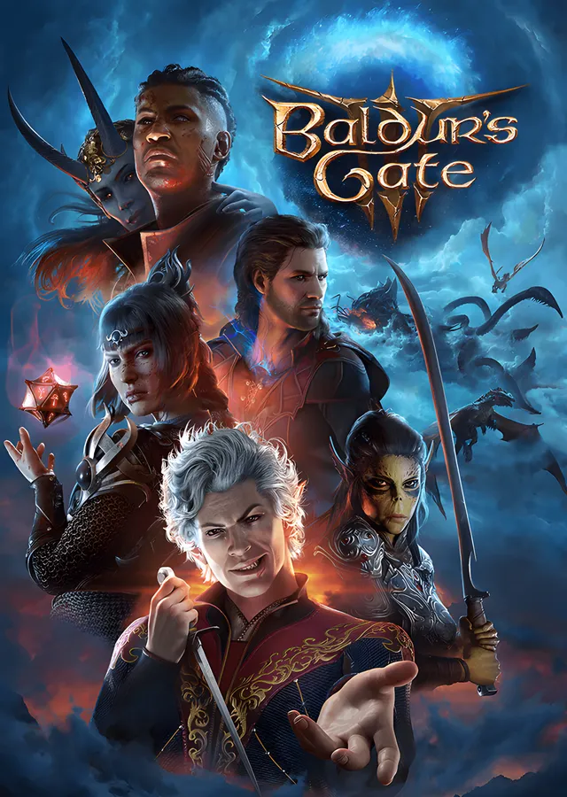 Baldur's Gate 3: Yoldaşlar metal tablo