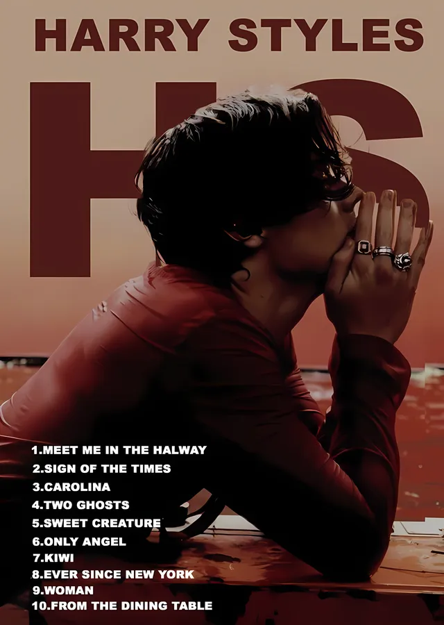 Harry Styles: Debut Albüm metal tablo