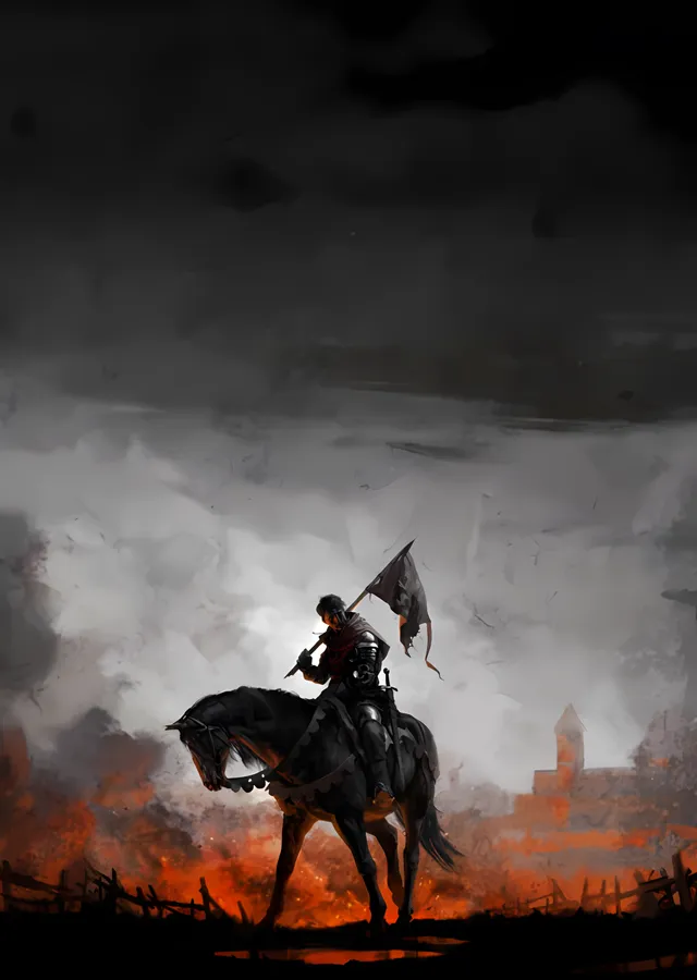 Kingdom Come: Deliverance - Kara Süvari metal tablo