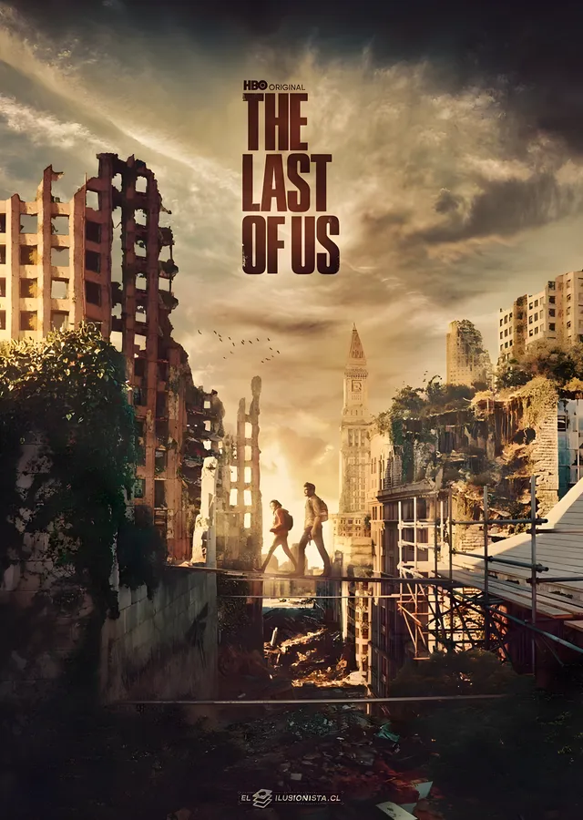 The Last of Us: Kent İçinde Yürüyenler metal tablo