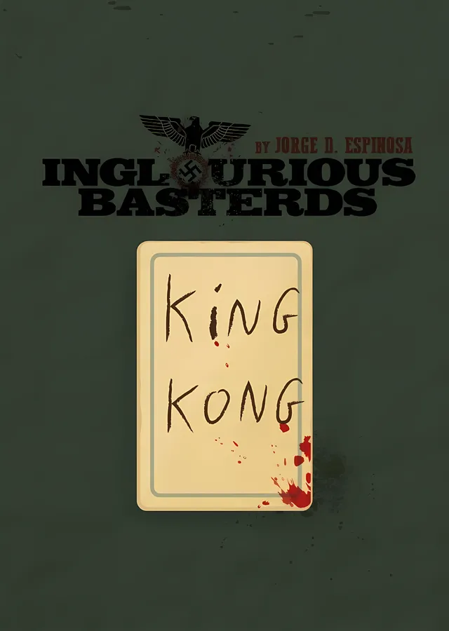 Inglourious Basterds: King Kong metal tablo