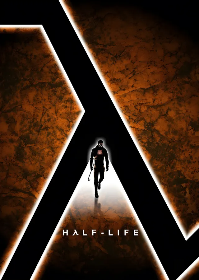 Half-Life - Lambda Geçidi metal tablo