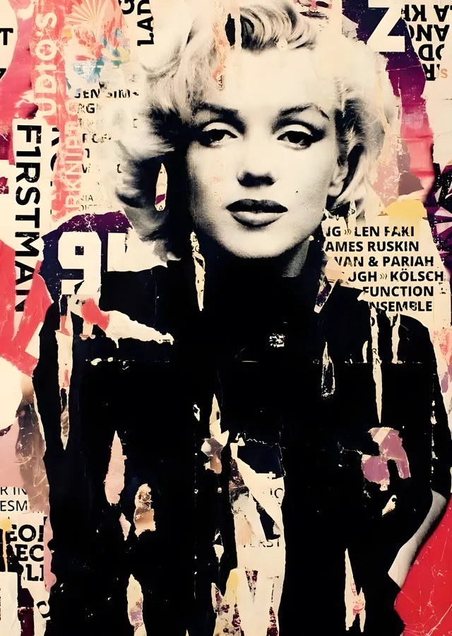 Marilyn Monroe: Pop Art Portre metal tablo