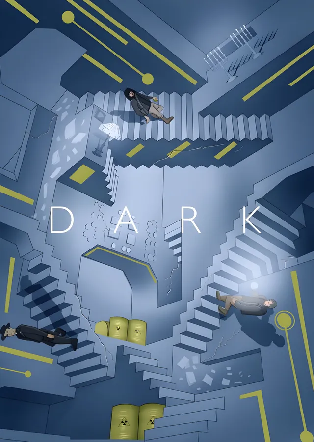 Dark - Sonsuz Merdivenler metal tablo