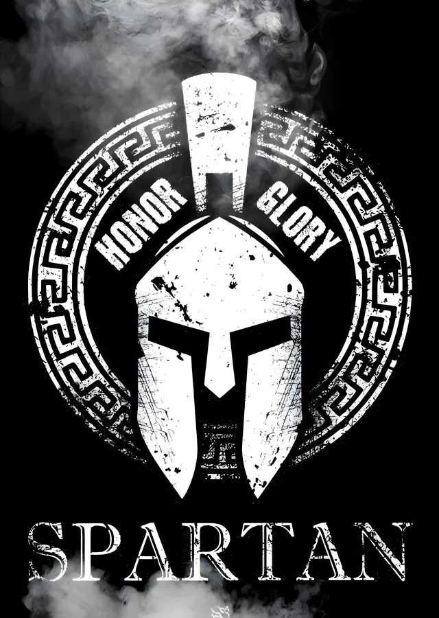 Spartan: Honor Glory metal tablo