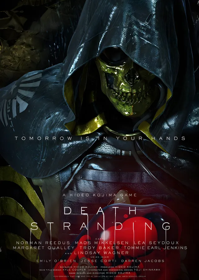 Death Stranding: Tomorrow Is in Your Hands metal tablo