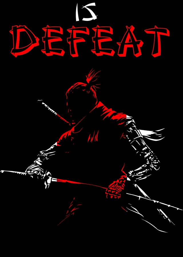 Sekiro: Hesitation Is Defeat metal tablo
