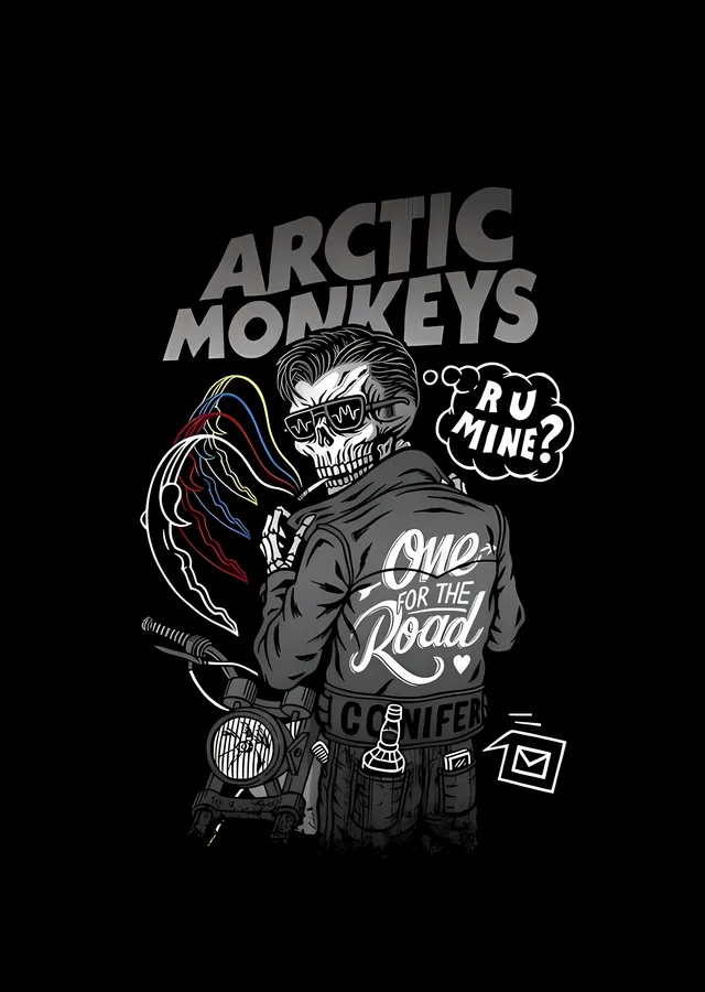 Arctic Monkeys: One For The Road metal tablo