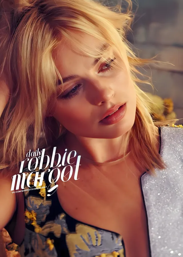 Margot Robbie: Vogue 2014 Kapağı metal tablo