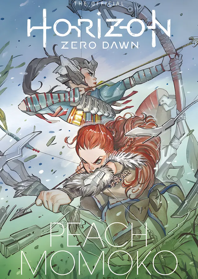 Horizon Zero Dawn: Peach Momoko metal tablo