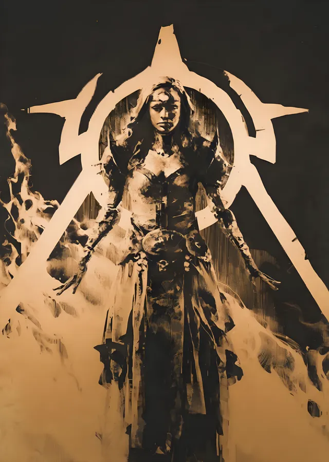 Diablo: Sorcerer metal tablo