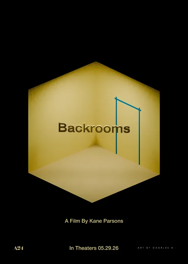 Backrooms metal tablo