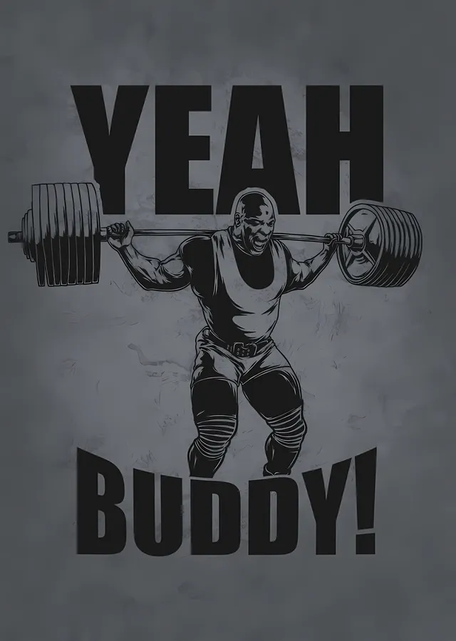 Ronnie Coleman - Yeah Buddy metal tablo