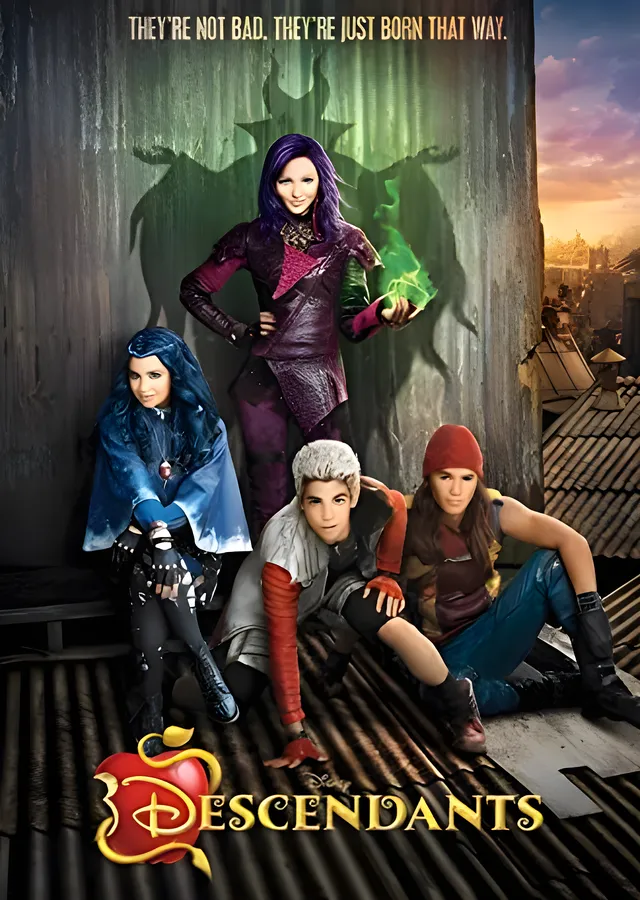 Descendants metal tablo