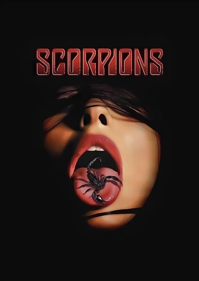 Scorpions metal tablo