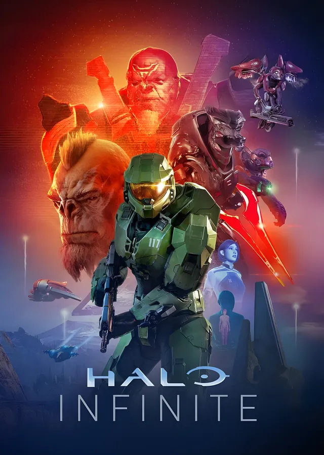 Halo Infinite: Kadro metal tablo