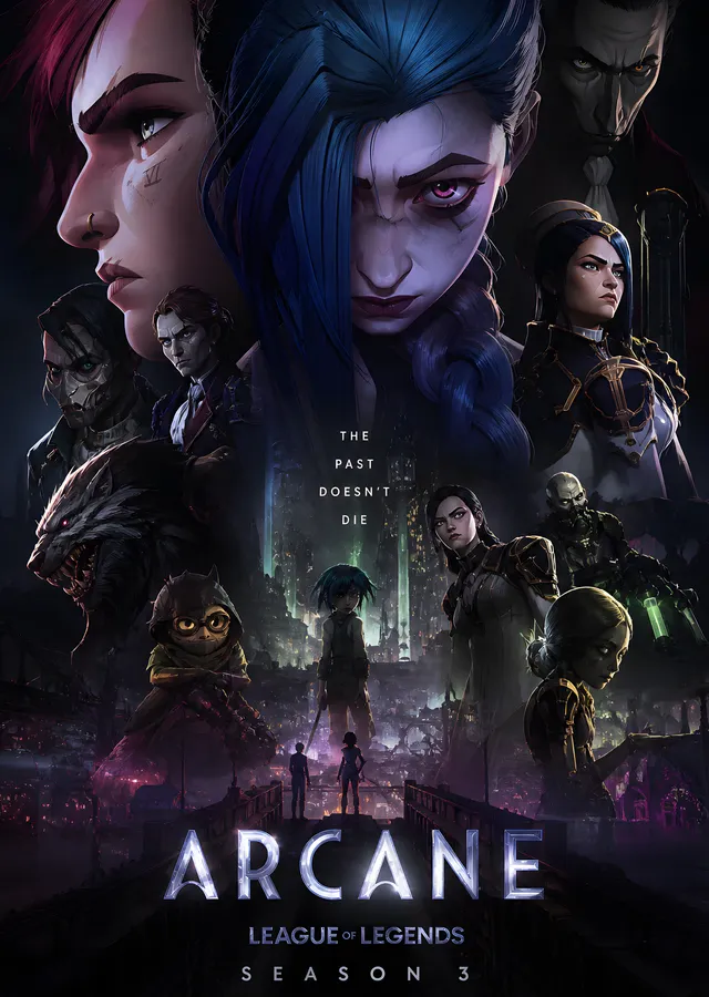 Arcane: Sezon 3 metal tablo