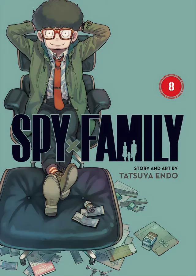 Spy x Family: 8. Cilt Kapağı metal tablo