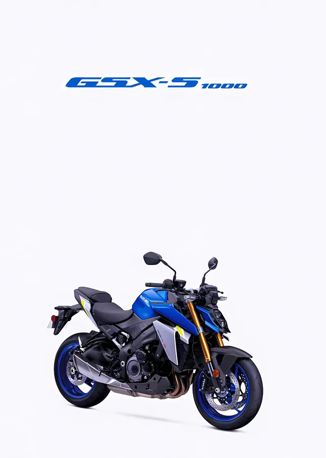 Suzuki GSX-S1000 metal tablo