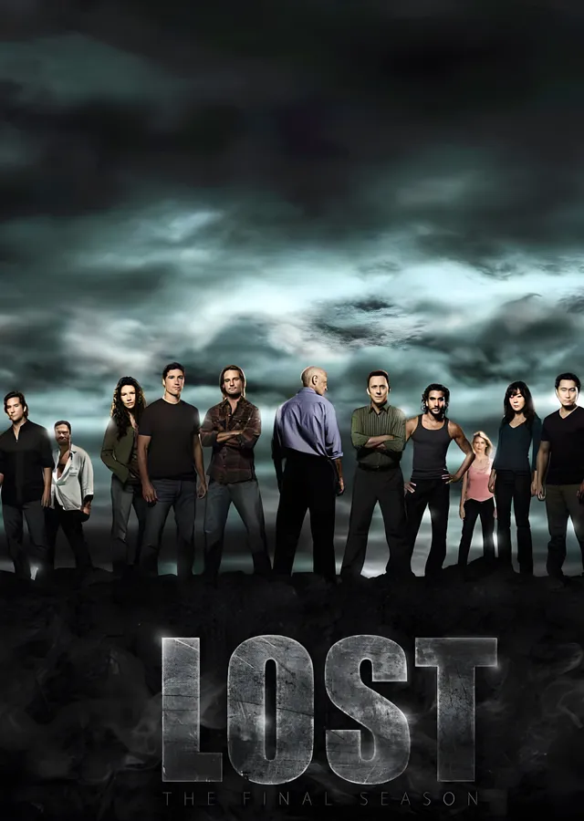 LOST: Son Sezon metal tablo