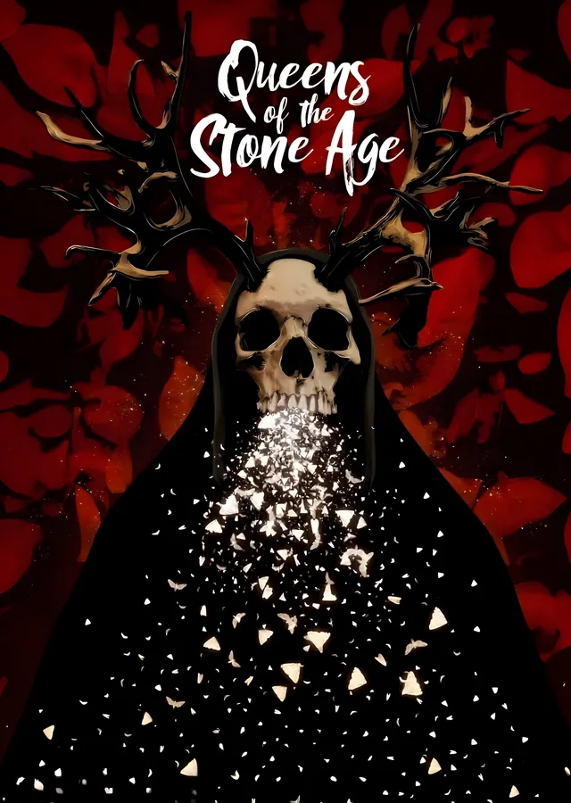 Queens of the Stone Age: Boynuzlu Kafatası metal tablo