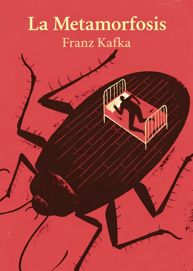 La Metamorfozis: Franz Kafka metal tablo