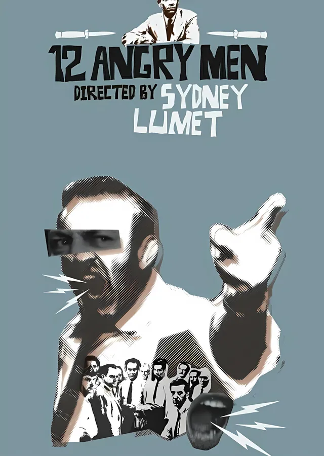 12 Angry Men metal tablo