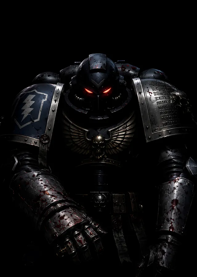 Warhammer 40K: Space Marine metal tablo