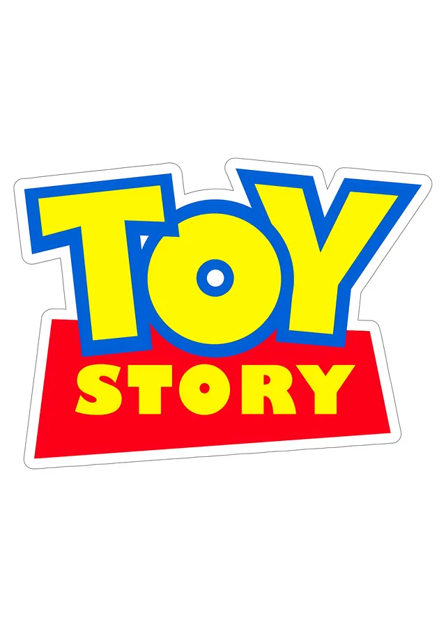 Toy Story - Klasik Logo metal tablo