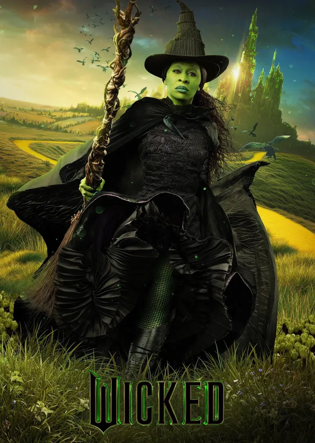 Wicked - Elphaba ve Zümrüt Şehir metal tablo