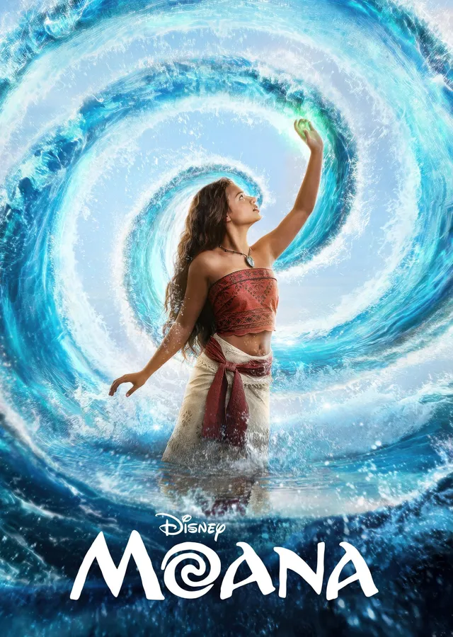 Moana: Su Girdabı metal tablo