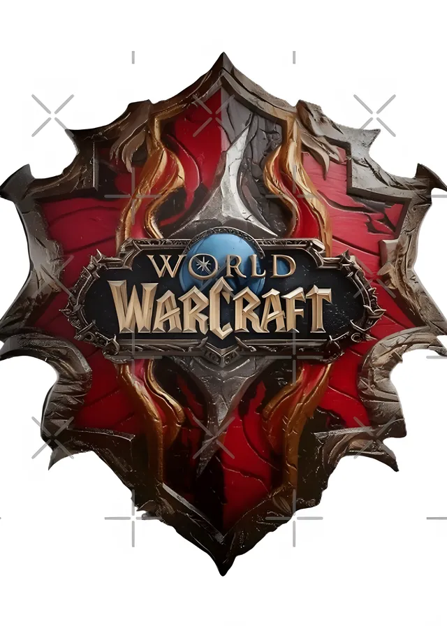 World of Warcraft - Arma metal tablo