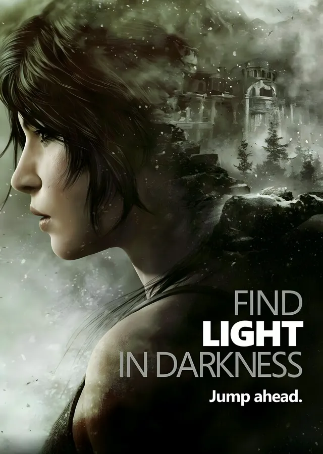 Tomb Raider: Karanlıkta Işık Bul metal tablo