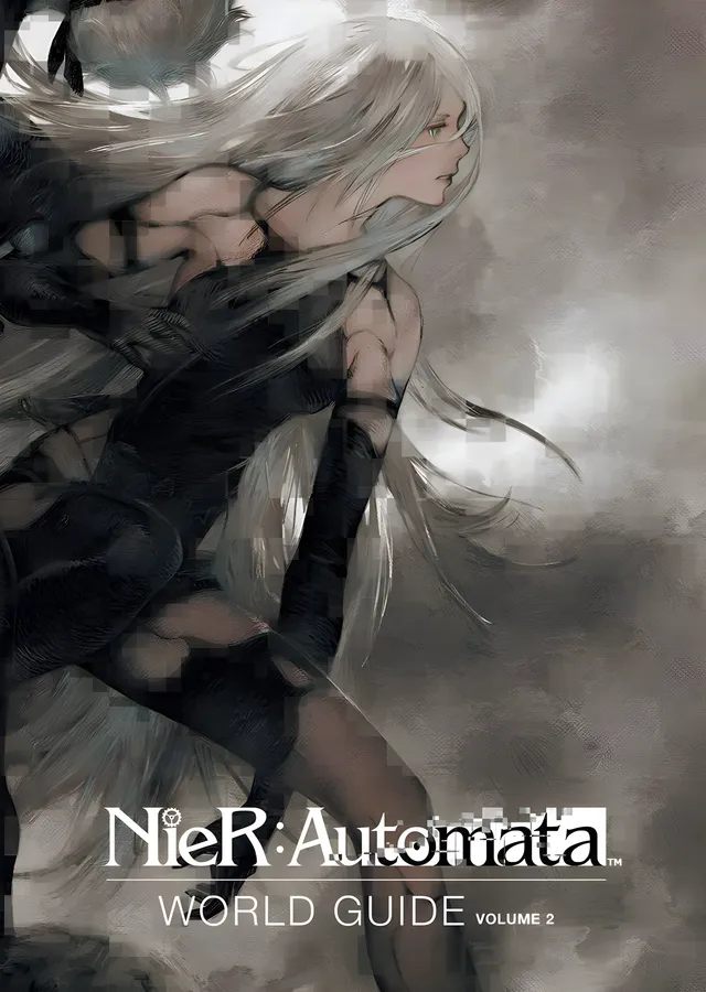 NieR Automata: World Guide Cilt 2 metal tablo