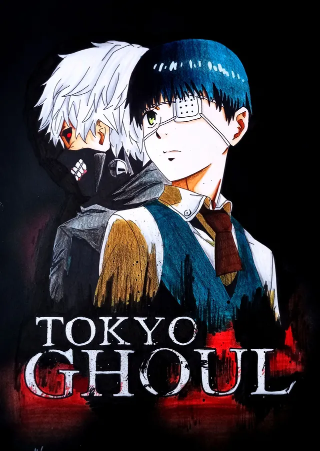 Tokyo Ghoul: Kaneki ve Yansıması metal tablo