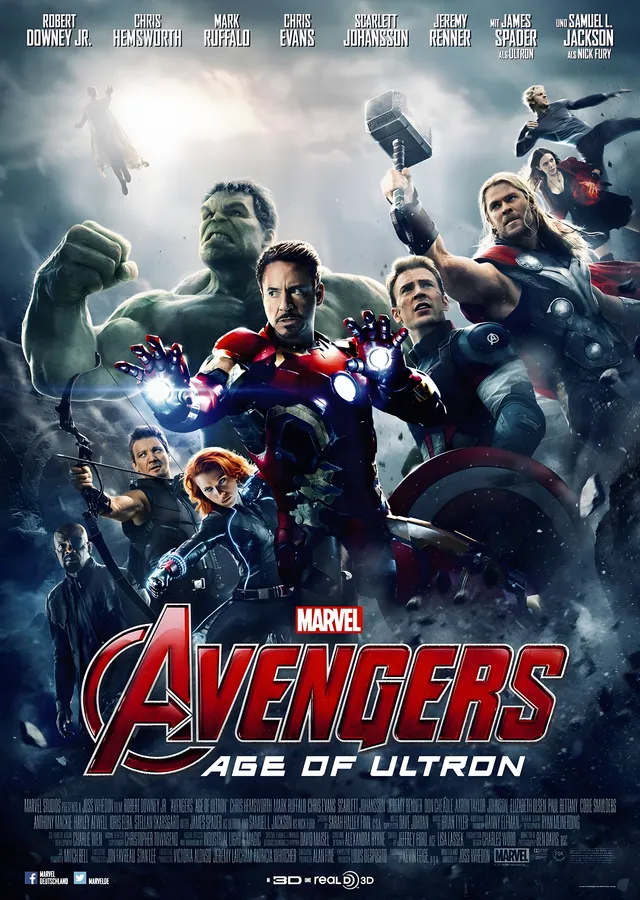 Avengers: Age of Ultron metal tablo