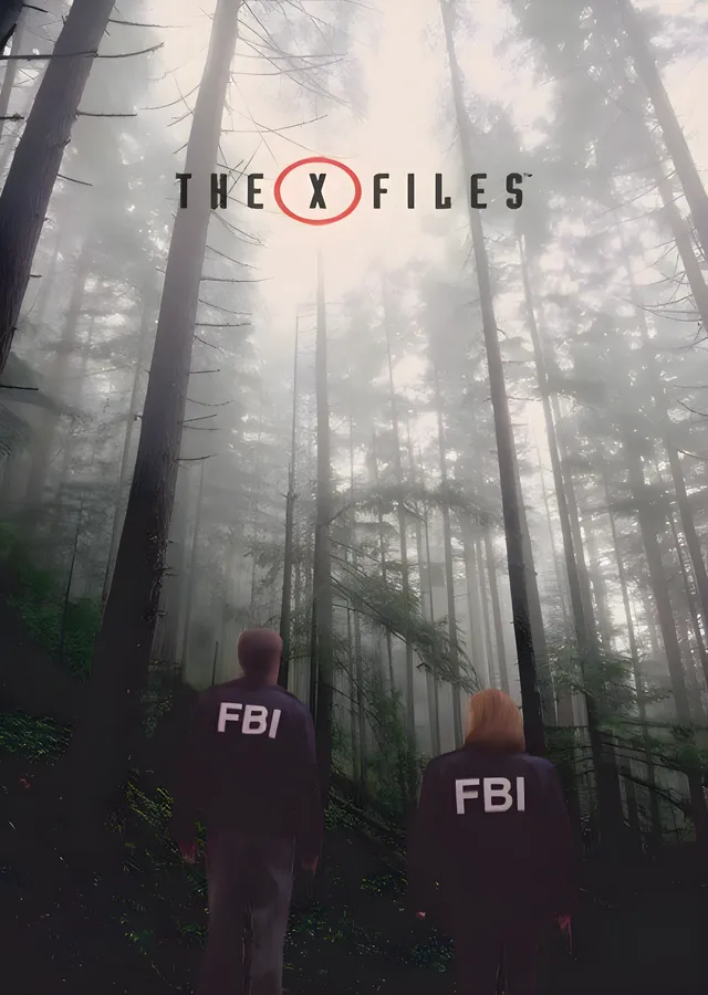 The X-Files · Sisli Orman metal tablo