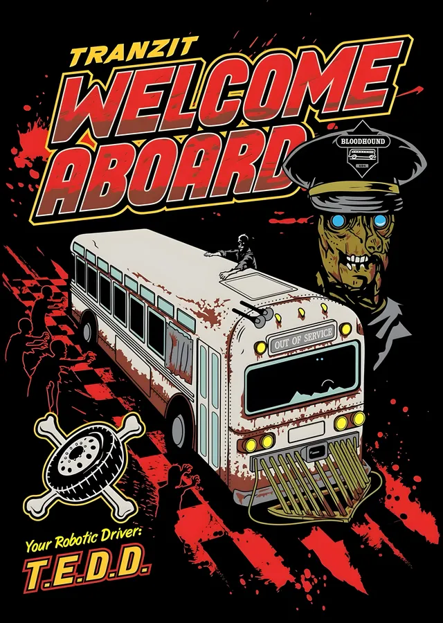 Tranzit: Welcome Aboard metal tablo